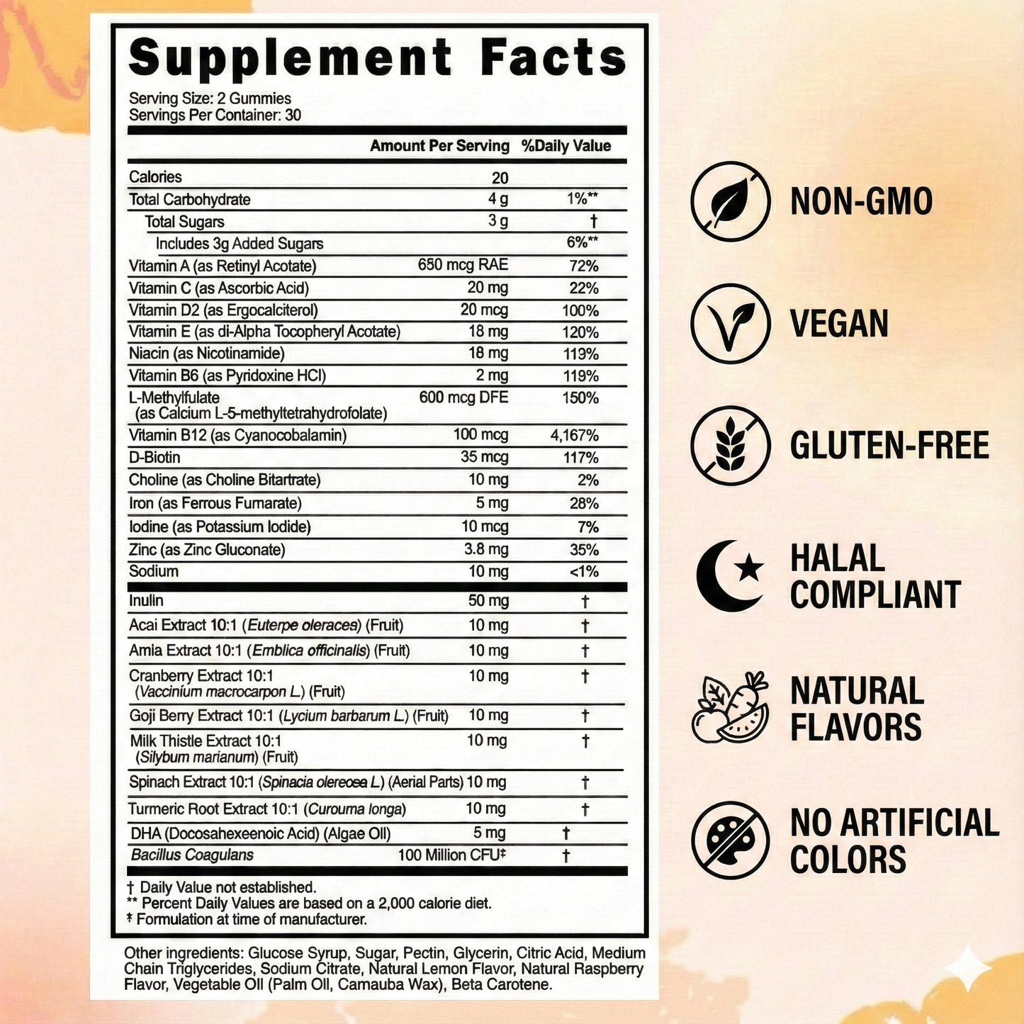 Everher Multivitamin Gummies - 3 Months Supply