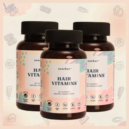 Everher Hair Vitamins Gummies - 3 Months