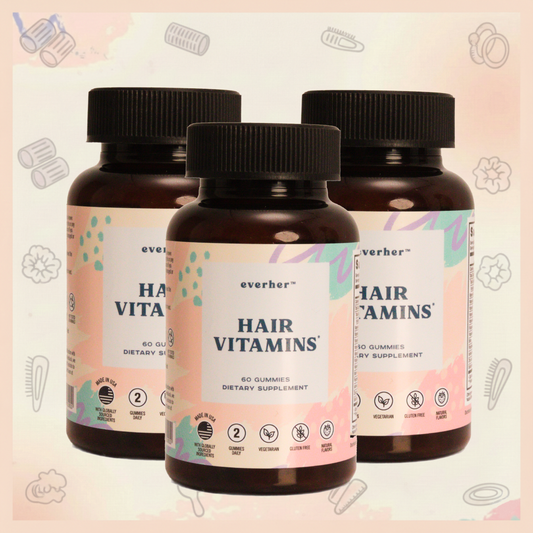 Everher Hair Vitamins Gummies - 3 Months