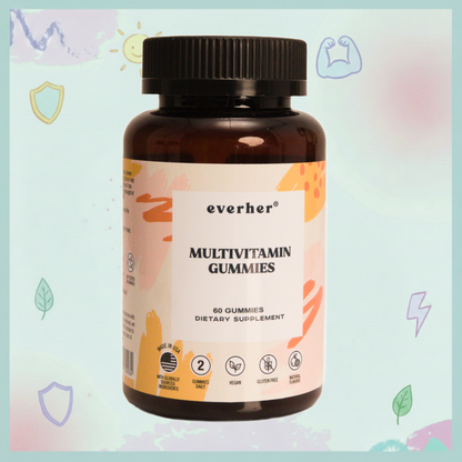 Everher Multivitamin Gummies - 1 Month Supply